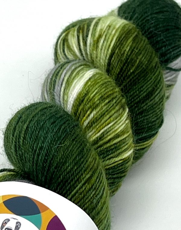 Tinctura sock mohair coloris bigout vert