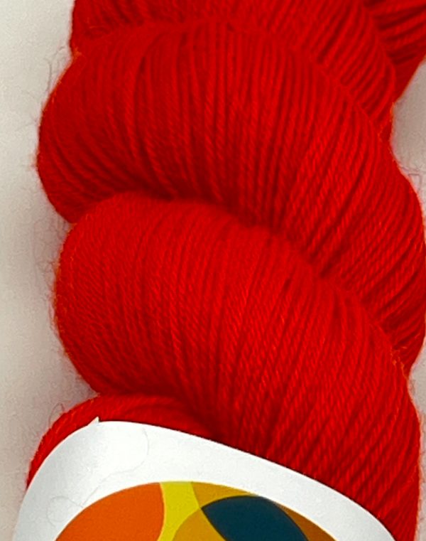 Tinctura sock coloris cardinal rouge